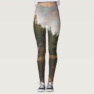 Sophia at Sunset Yoga Leggings