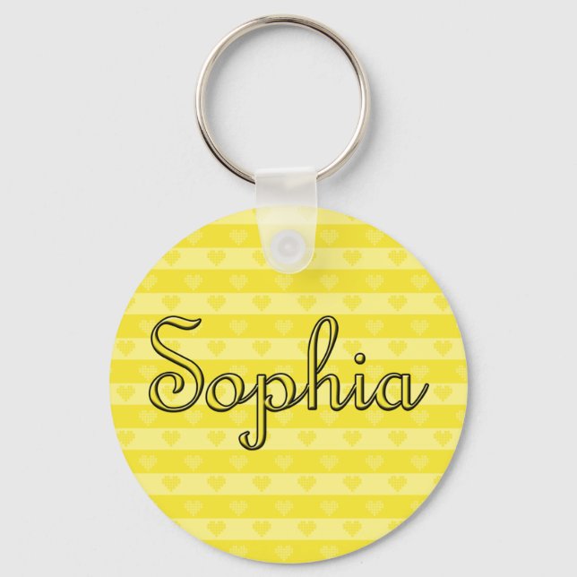 Sophia Keychain (Front)
