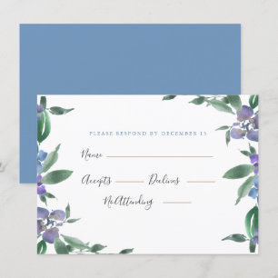 Sophia May garden summer wedding Invitation