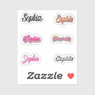 Sophia Sticker Pack