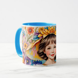 SOPHIA ~ Sweet Vintage Girl ~ Mug