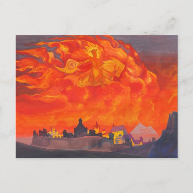 Sophia, the Wisdom of the Almighty by Roerich Holiday Postcard (Front)