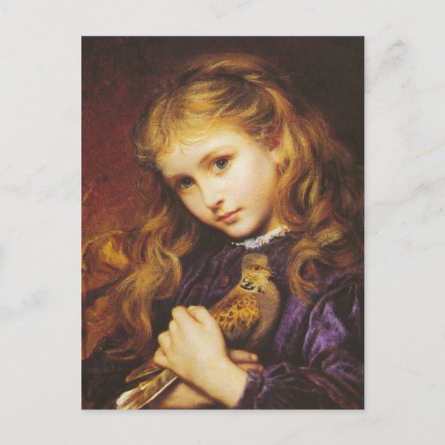 Sophie Anderson The Turtle Dove Postcard (Front)