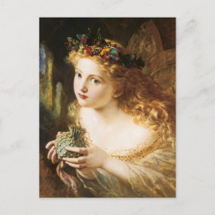 Sophie Anderson's "Take the Fair Face of Woman" Postcard