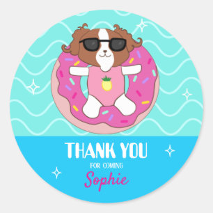Sophie Chig Pool Merci Stickers