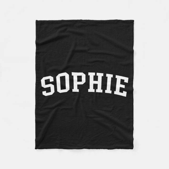 Sophie  fleece blanket (Front)