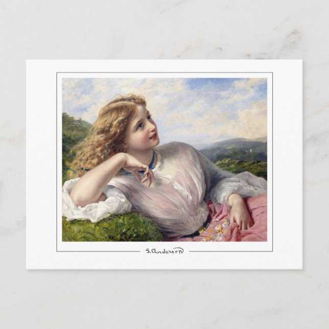Sophie Gengembre Anderson #8 - Fine Art Postcard (Front)