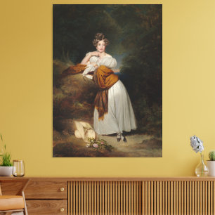 Sophie Guillemette, Grand Duchess of Baden Canvas Print