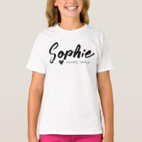 Sophie Name Meaning Minimal Modern Text Girls