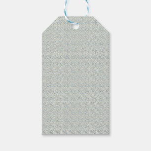 Sophisticated 1940s Dusty Blue Rosebud Vintage Pat Gift Tags