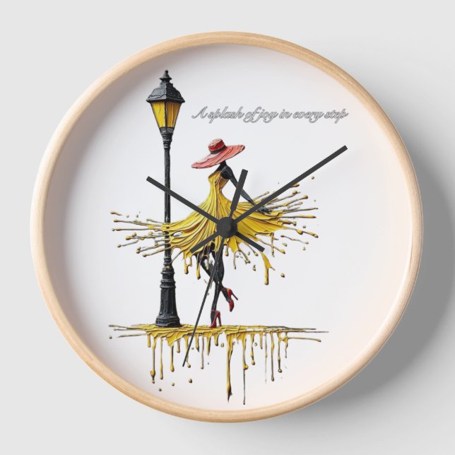 Sophisticated & Artistic Clock (Front)