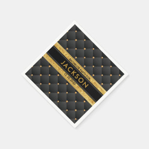 Sophisticated Bachelor Party Napkin