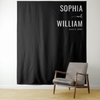Sophisticated Black Minimalist Calligraphy