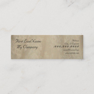 sophisticated business/calling card