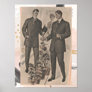 Sophisticated Business Men Poster