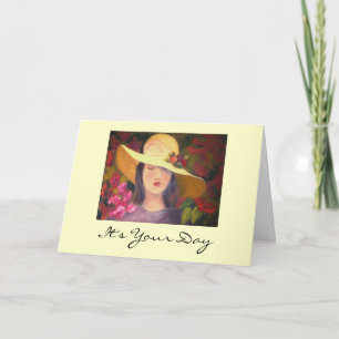 Sophisticated Diva Birthday Card