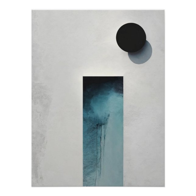 Sophisticated Elegant Minimalist  Poster (Front)