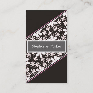 Sophisticated-Feminine Business Cards