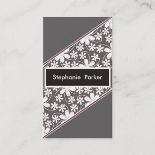 Sophisticated-Feminine Business Cards