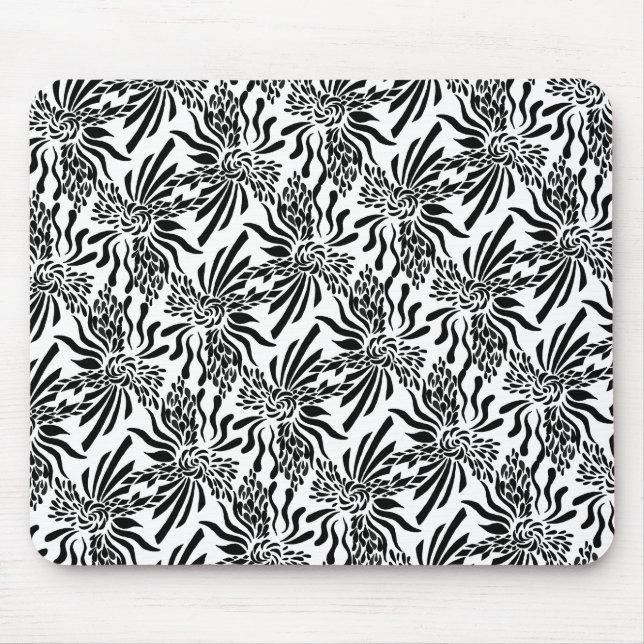 Sophisticated Fleur Mouse Pad (Front)
