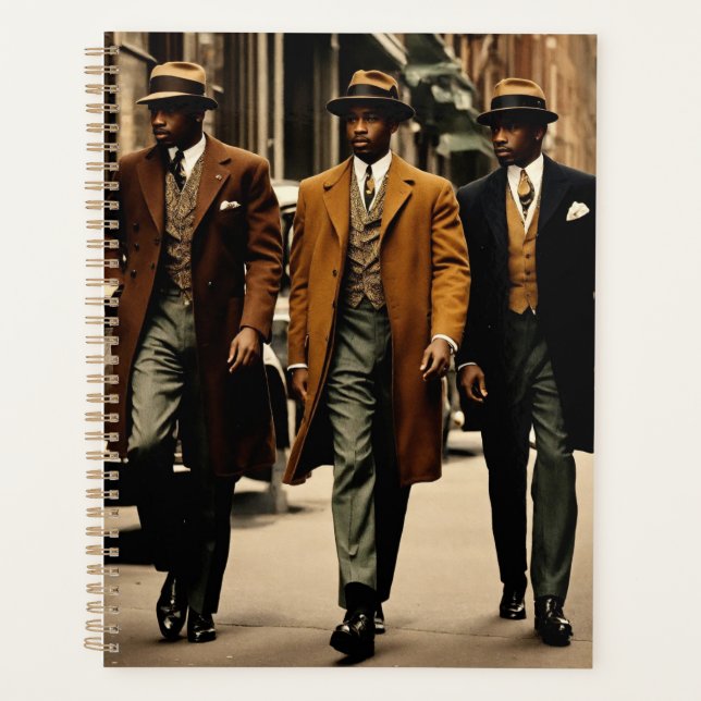 Sophisticated Harlem Renaissance Gentlemen (Devant)
