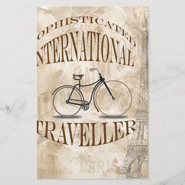 Sophisticated International Traveller Stationery (Front)
