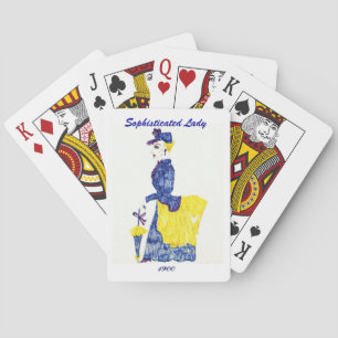 SOPHISTICATED LADY playing cards