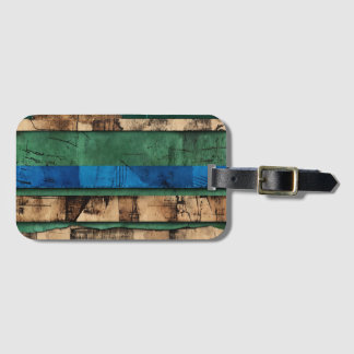 Sophisticated Luxury African Caribbean Island Luggage Tag