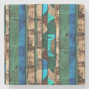 Sophisticated Luxury African Caribbean Island Stone Coaster