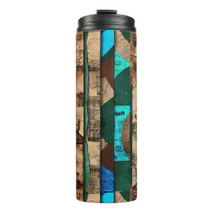 Sophisticated Luxury African Caribbean Island Thermal Tumbler