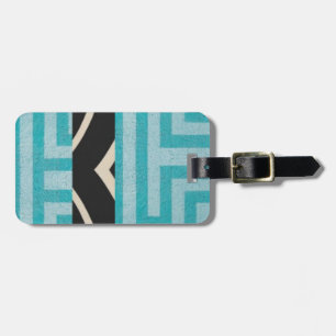 Sophisticated Luxury African Caribbean Luggage Tag