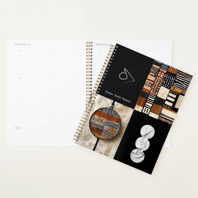 Sophisticated Luxury African Caribbean Planner (Display)