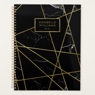 Sophisticated Marble and Gold Texture Planner