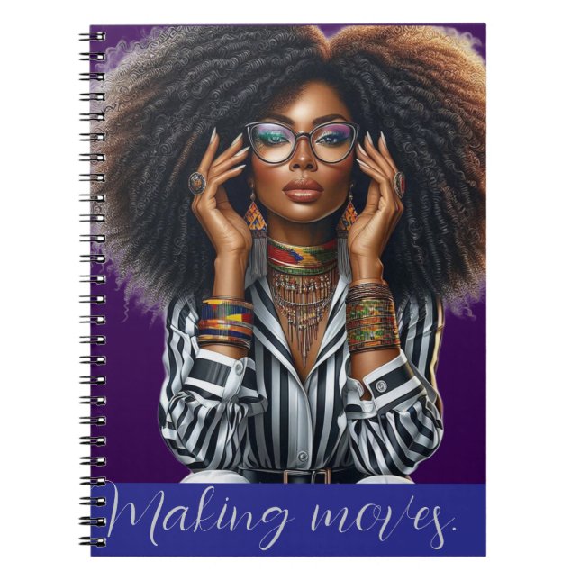 Sophisticated, modern and elegant notebook (Front)