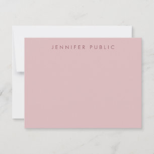 Sophisticated Modern Rose Gold Template Elegant