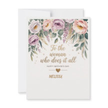 Sophisticated Mother's Day Card