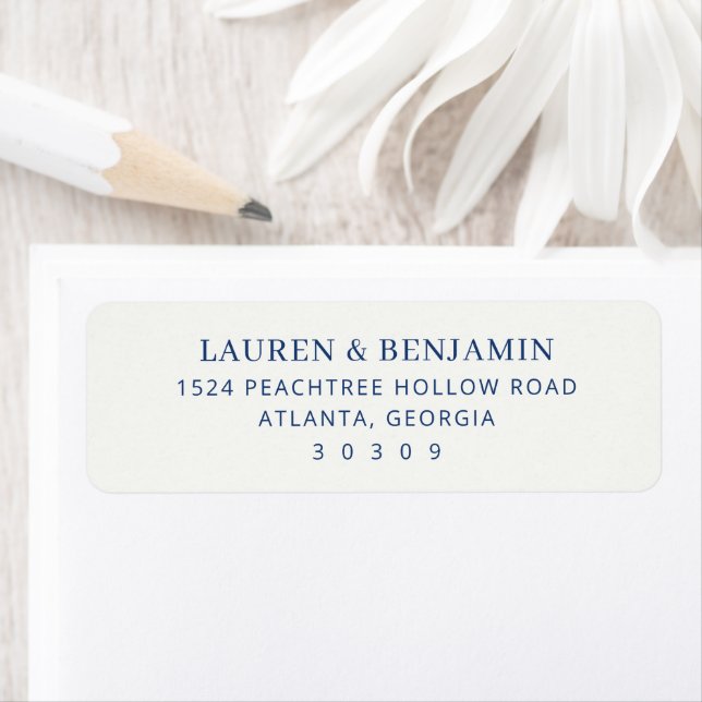 Sophisticated Navy Typographic (Insitu)