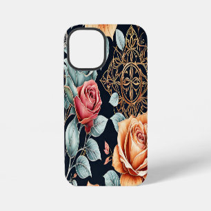 Sophisticated Rose Floral iPhone 12 Mini Case Art