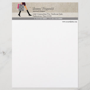 Sophisticated Shopper Letterhead