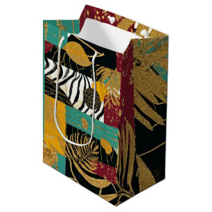 Sophisticated Souful Holiday Elegance  Medium Gift Bag