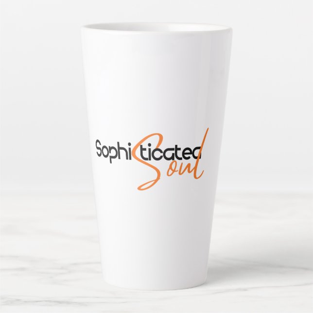Sophisticated Soul    Latte Mug (Front)