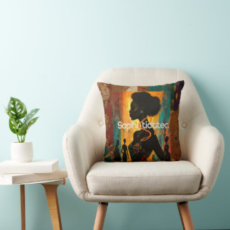 Sophisticated Soul    Throw Pillow