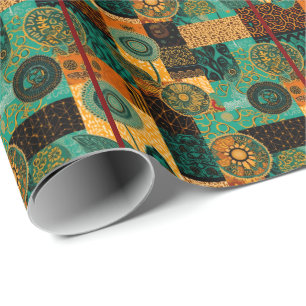 Sophisticated Soulful Holidays Wrapping Paper