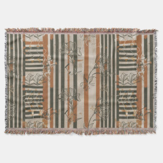 Sophisticated Soulful Modern & Elegant Throw Blanket