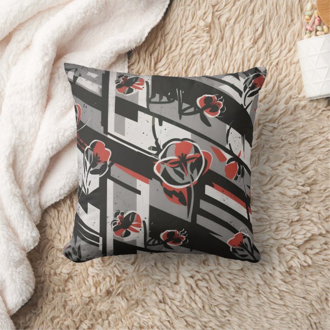 Sophisticated Soulful Modern & Elegant Throw Pillow (Blanket)