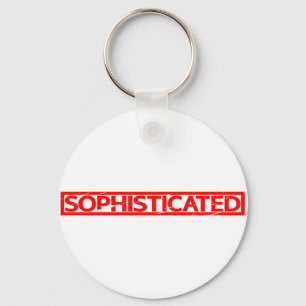 Sophisticated Stamp Keychain