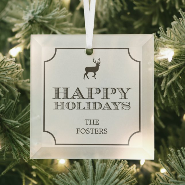 Sophisticated Tag Custom Ornaments (Insitu)