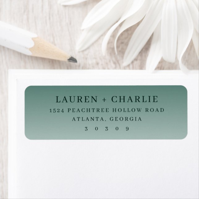Sophisticated Teal Minimalist (Insitu)