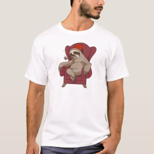 Sophisticated Three Toed Sloth T-Shirt