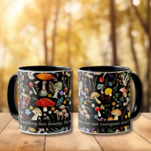 Sophisticated Vintage Woodland Mushroom Forest